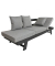 Donna Loungesofa grau