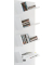 Lansi Bücherregal weiß 4 Fachböden