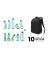 Laptop-Rucksack Eco Backpack SELECT Kunstfaser schwarz