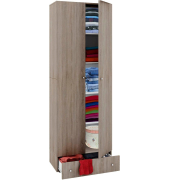 Vandol Aktenschrank sonoma-eiche 4 Fachböden
