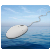 Mousepad Earth Series - Blauer Ozean