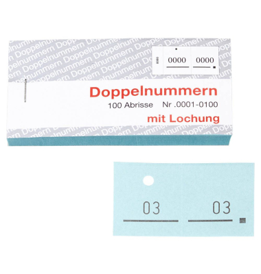5 Doppelnummernblöcke 759057