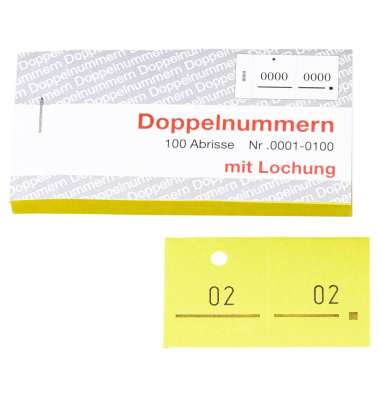 5 Doppelnummernblöcke 759052