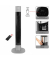 Turmventilator PC-TVL 3068 330680 3-stufig mit Fernbedienung silber/schwarz