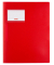 Schnellhefter FACT! 102015023, A4, rot transluzent, Polypropylen (PP), Vorderdeckel transluzent