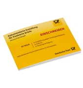 2,65 € Einschreibenmarken selbstklebend