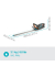 ComfortCut 6018V Ready-To-Use Set Akku-Heckenschere 18,0 V, mit 1 Akku