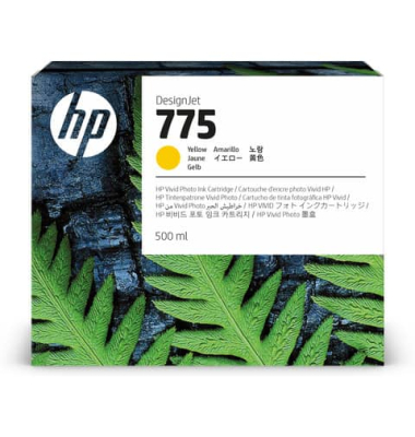 Druckerpatrone 1XB19A (kompatibel zu HP DesignJet Z6 Pro), gelb