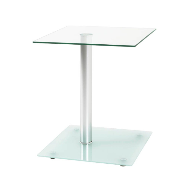 4001070337054 - Beistelltisch Glas transparent 400 x 400 x 520 cm 4001070337054 HAKU Möbel 4001070337054 - Beistelltisch Glas transparent 400 x 400 x 520 cm 4001070337054 HAKU Möbel