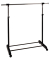 Rollgarderobe 44530 schwarz Metall 94,0-145,0 x 95,0-170,0 cm