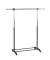 Rollgarderobe 44530 schwarz Metall 94,0-145,0 x 95,0-170,0 cm