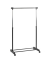 Rollgarderobe 44530 schwarz Metall 94,0-145,0 x 95,0-170,0 cm