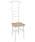 Herrendiener 80088 weiß Metall 46,0 x 119,0 cm
