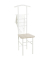 Herrendiener 80088 weiß Metall 46,0 x 119,0 cm