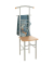Herrendiener 80788 grau Metall 46,0 x 119,0 cm