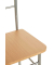 Herrendiener 80788 grau Metall 46,0 x 119,0 cm