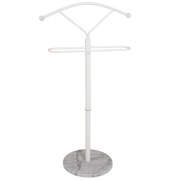 Herrendiener 81303 weiß Metall 50,0 x 105,0 cm