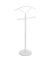 Herrendiener 81303 weiß Metall 50,0 x 105,0 cm