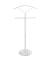 Herrendiener 81303 weiß Metall 50,0 x 105,0 cm