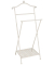 Herrendiener 81316 weiß Metall 46,0 x 98,0 cm