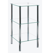 Regal chrom 39,0 x 39,0 x 77,0 cm