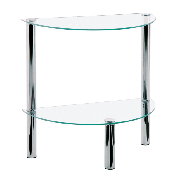 4001070902412 - Beistelltisch Glas transparent 450 x 220 x 470 cm 4001070902412 HAKU Möbel 4001070902412 - Beistelltisch Glas transparent 450 x 220 x 470 cm 4001070902412 HAKU Möbel