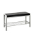 Schuhbank 90550 schwarz Metall 80,0 cm