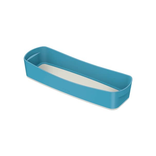 4 Stück Leitz Ablageschale Cosy MyBox lang blauhellgr 4002432128167 Leitz