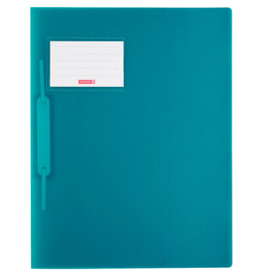 Schnellhefter FACT! 102015056, A4, türkis transluzent, Polypropylen