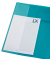 Schnellhefter FACT! 102015056, A4, türkis transluzent, Polypropylen