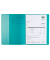 Schnellhefter FACT! 102015056, A4, türkis transluzent, Polypropylen