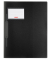 Schnellhefter FACT! 102015080, A4, schwarz transluzent, Polypropylen, Vorderdeckel transluzent