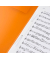 Schnellhefter FACT! 102015040, A4, orange transluzent, Polypropylen (PP), Vorderdeckel transluzent