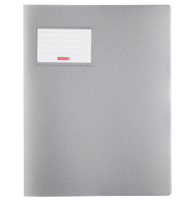 Schnellhefter FACT! 102015092, A4, silber transluzent, Polypropylen (PP), Vorderdeckel transluzent