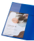 Schnellhefter FACT! 102015033, A4, blau transluzent, Polypropylen (PP), Vorderdeckel transluzent