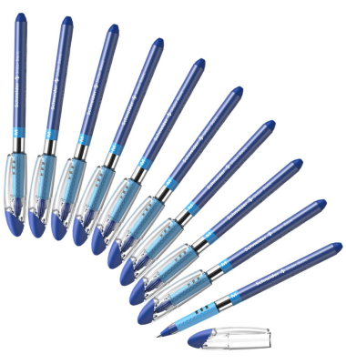 Kugelschreiber Slider Basic M blau Schreibfarbe blau