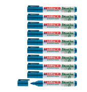 Permanentmarker 21 EcoLine, 4-21003, Pack, blau, 1,5-3mm Rundspitze