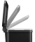 Tretabfalleimer Öko duo Plus, L, 17  9 l, 470 x 340 x 430 mm, schwarz