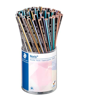 Bleistift-Set Bleistift in Dreikantform, 118 KP72PA, 72x pastelltöne, k.A., HB