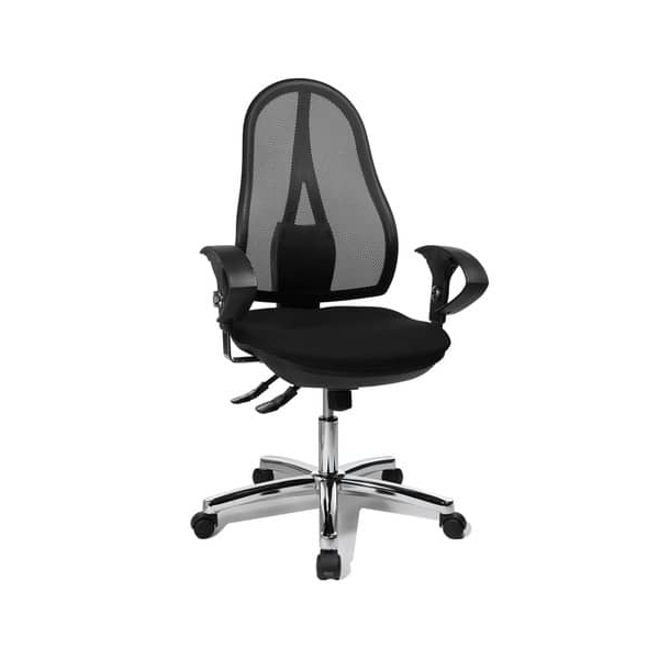 4014296084404 - Bürodrehstuhl Open Point SY Deluxe schwarz mit Armlehnen bis 110kg 4014296084404 Topstar
