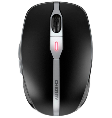 Maus MW 9100, 6 Tasten, mit Scrollrad, 2,4GHzBluet., USB, schwarz