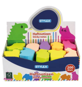 Haftnotizen 31275, farbig sortiert, Tiere