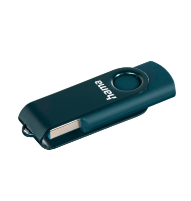USB-Stick Rotate, USB 3.0, 64 GB, Lesen: 70 MBs, petrolblau