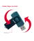 USB-Stick Rotate, USB 3.0, 64 GB, Lesen: 70 MBs, petrolblau