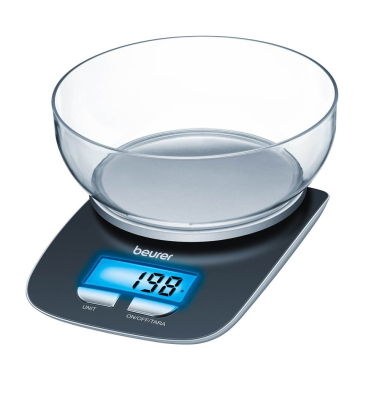 Küchenwaage KS25 schwarz 3,0 kg