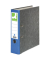 Ordner KF18711, A4 80mm breit Karton Wolkenmarmor blau