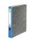 Ordner KF18716, A4 50mm schmal Karton Wolkenmarmor blau