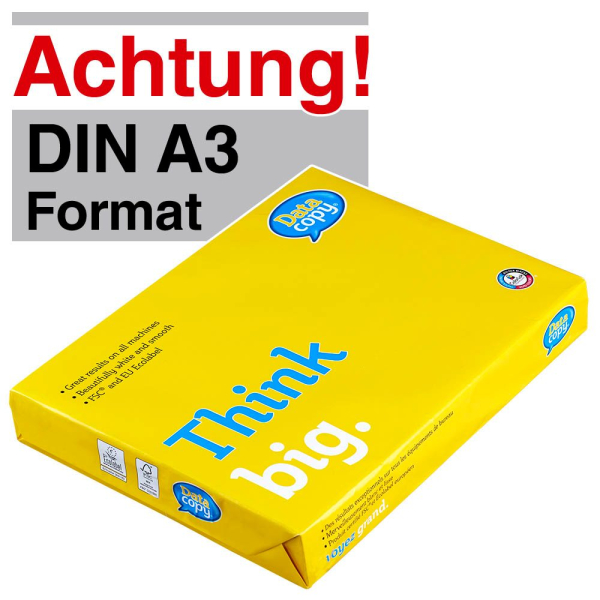 3597320176432 - Kopierpapier Everyday Printing 521835 A3 90g hochweiß 3597320176432 500 Blatt 3597320176432 - Kopierpapier Everyday Printing 521835 A3 90g hochweiß 3597320176432 500 Blatt
