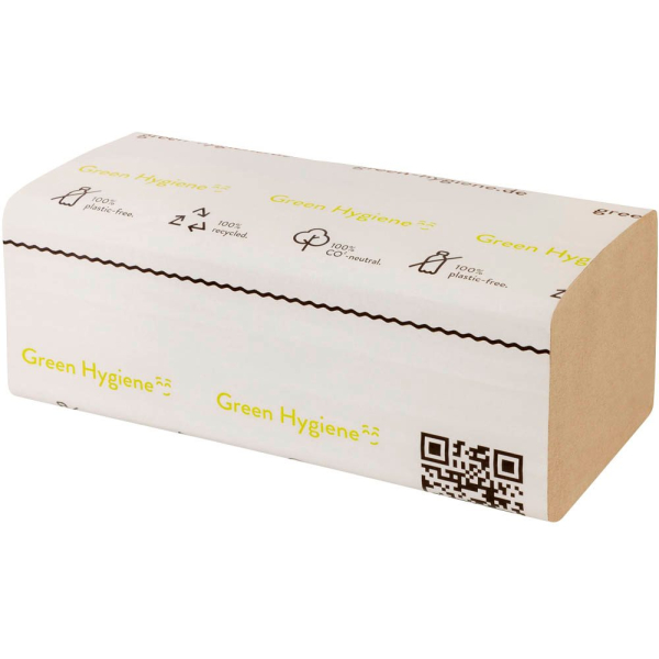 4250820603820 - Green Hygiene® Papierhandtücher FALK Zick-Zack-Falzung 1-lagig 5000 Tücher 4250820603820 - Green Hygiene® Papierhandtücher FALK Zick-Zack-Falzung 1-lagig 5000 Tücher