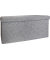 Sitztruhe SeatBox EW-SB-0499 grau Holz 76,0 cm